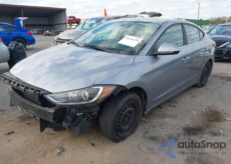 2017 Hyundai Elantra Limited z USA, uszkodzony, nr VIN 5NPD84LF8HH066215